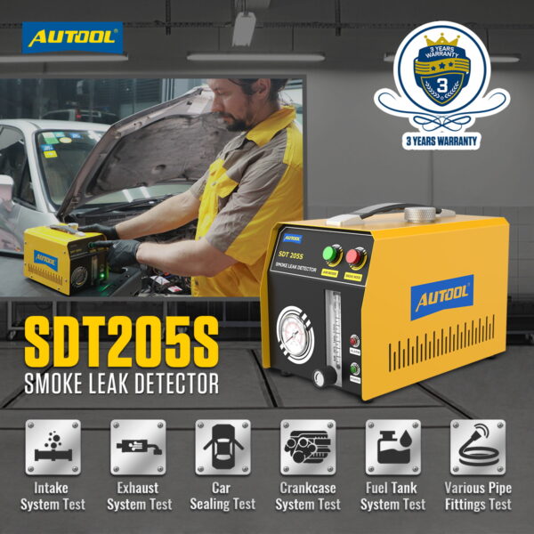SDT205S AUTOOL Detector de fuga de humo
