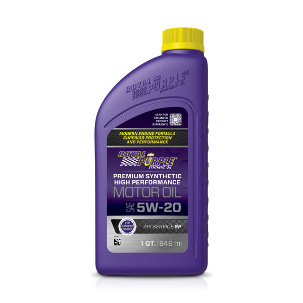 SAE 5W20 High Performance Synthetic Motor Oil / 1QT