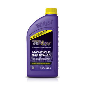 Max-Cycle 10W40 Synthetic Motorcycle Oil 4-Cycle Engine