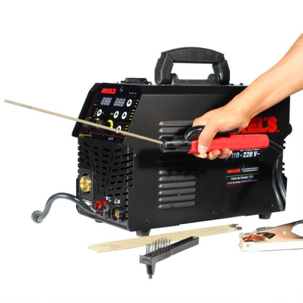 SOLMIG-200I Soldadora micro alambre y electrodo Inverter 200 Amp - Imagen 2