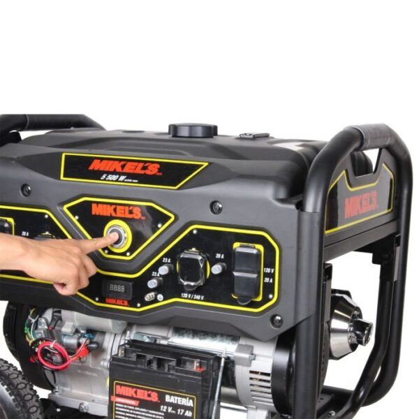GCE-5500 Generador de corriente eléctrica motor 4 tiempos (5,500 W / 15 HP) - Imagen 6