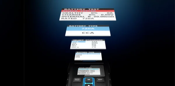 BT300P Probador de Baterías con Impresora - Imagen 4