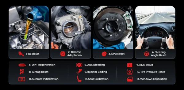 TOPSCAN (LITE) TOPDON Escaner para Diagnostico Automotriz - Imagen 8