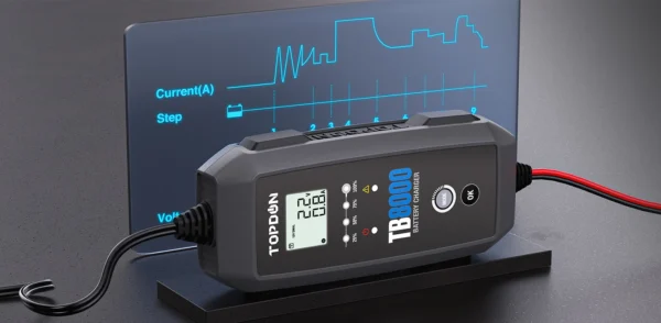 TB8000 TOPDON Cargador de Baterías Inteligente - Imagen 5