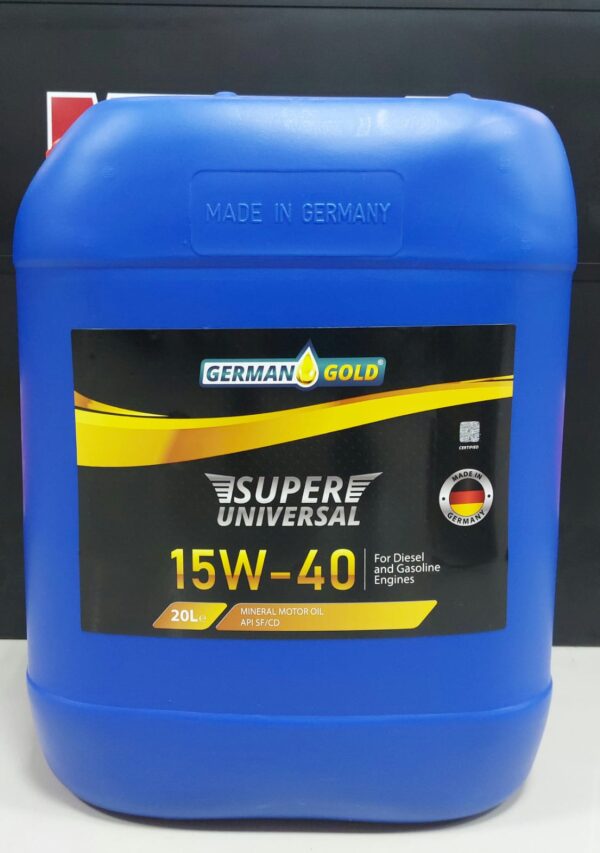 German Gold Super Universal 15W-40 (Mineral) - 20 Litros