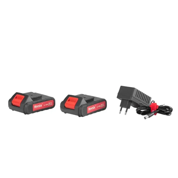 RS-8019 Juego de taladro atornillador inalámbrico de 18 V - 53 piezas - 10 mm - 30 Nm - Imagen 4