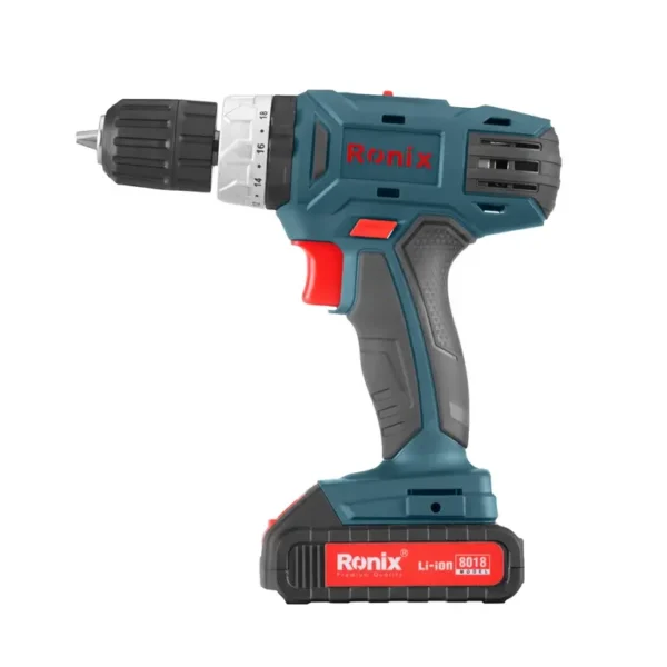 8018 Taladro Atornillador Percutor Inalámbrico + Maletín BMC - Imagen 2