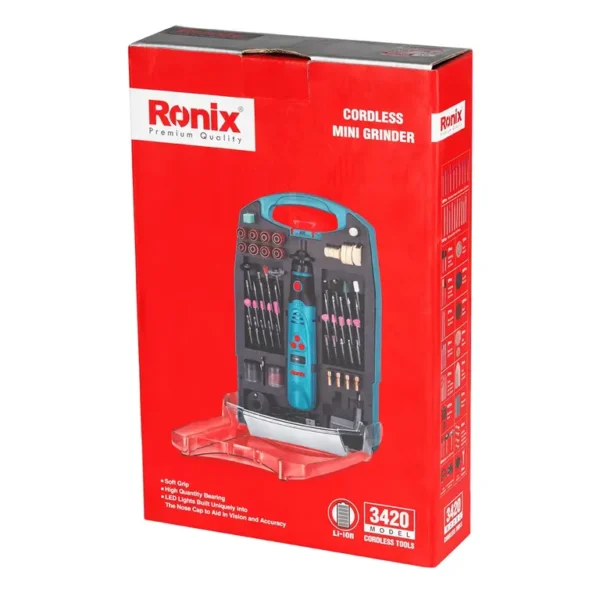3420 Kit de mini torno inalámbrico 3.6V-1.6-2.4-3.2 mm - Imagen 10