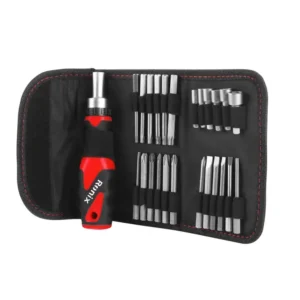RH-2721 Juego de Puntas Atornilladores y Llaves de Vaso 24+2PC + mango TPR