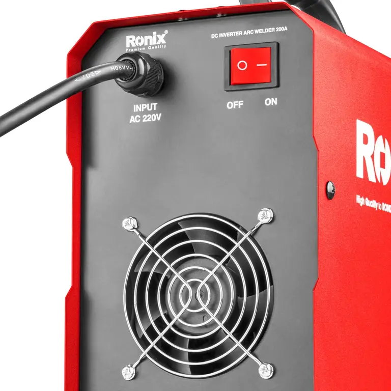 RH-4604V Soldadora inverter DC ARC 200A- Turbo Fan Plus - Imagen 5