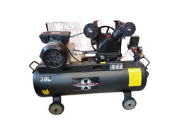 V-0.25V Compresor de aire 3 HP con banda (70 lts)