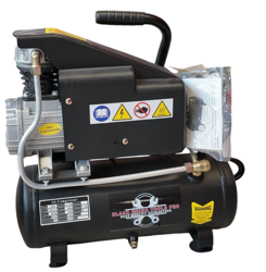 FL-10 Compresor de aire 1hp con tanque de 10 litros con motor eléctrico.