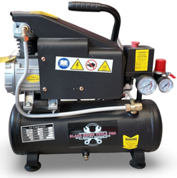 FL-12 Compresor de aire 1.5hp con tanque de 12 litros con motor electrico