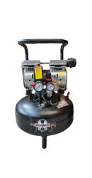 SF-550-15 Compresor de aire de 15 litros con motor de 0.75hp, eléctrico tipo hamburguesa.