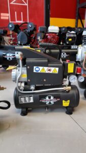 FL-10 Compresor de aire 1hp con tanque de 10 litros con motor eléctrico.