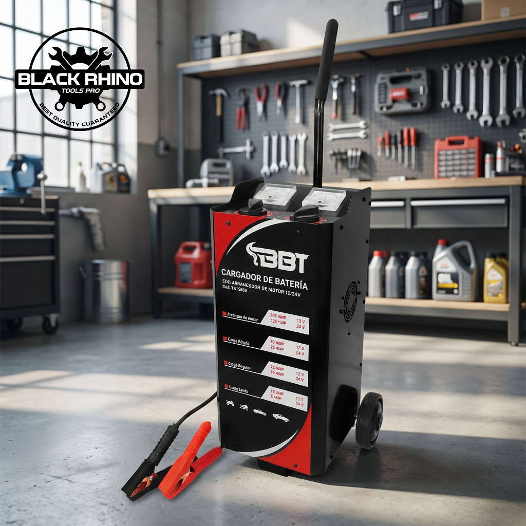 Cargador de Baterías 12/24V 120 VAC 200 Amp BBT